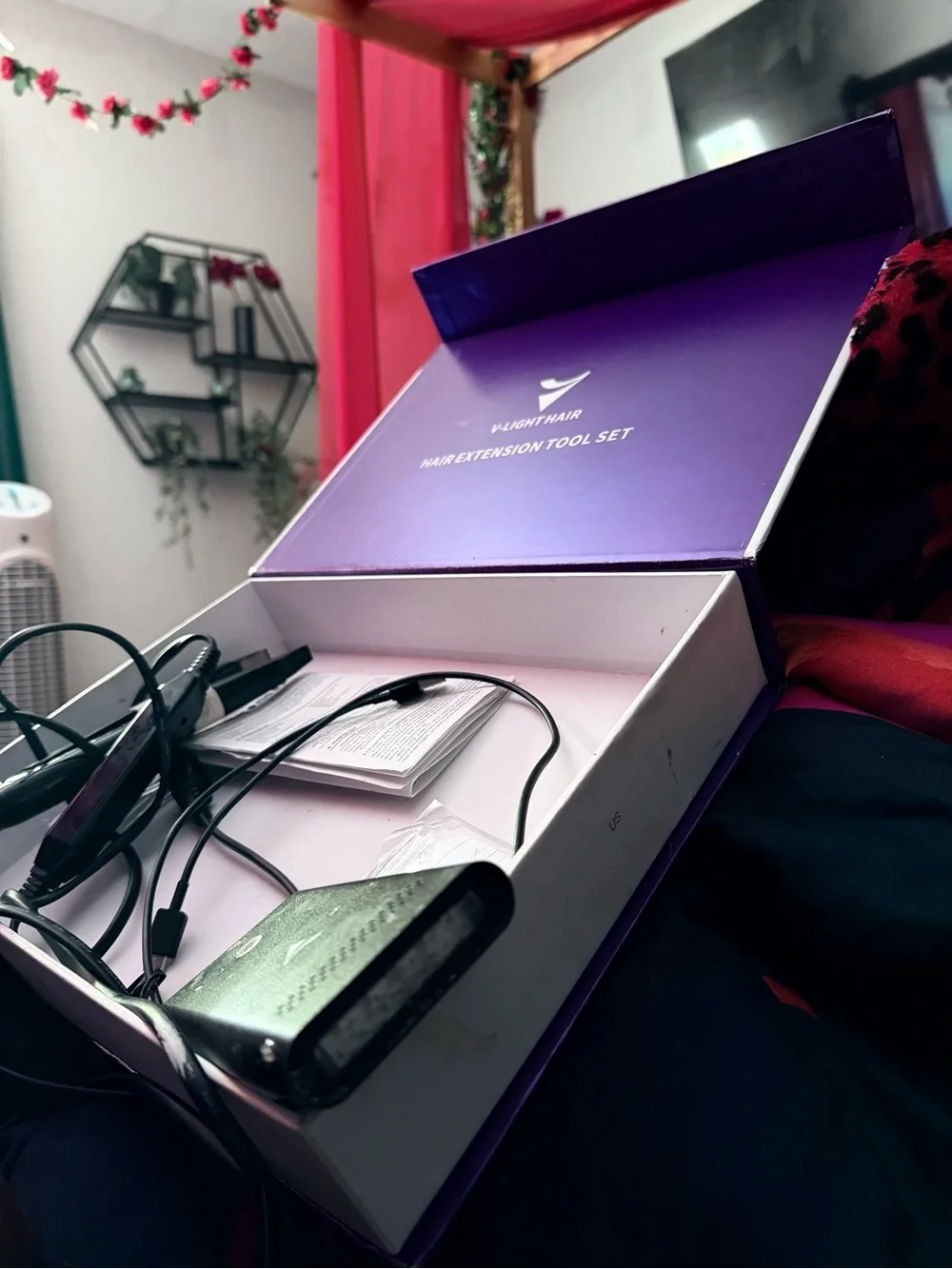 V-Light Hair Extension Tool Set — Purple - Picture 4 of 8